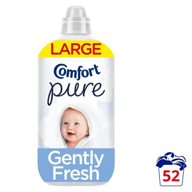 Comfort Fabric Conditioner Pure 52 Washes 1.56L - gallery image 1