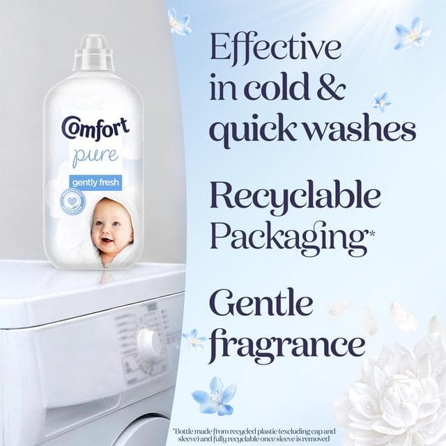 Comfort Fabric Conditioner Pure 52 Washes 1.56L - gallery image 6