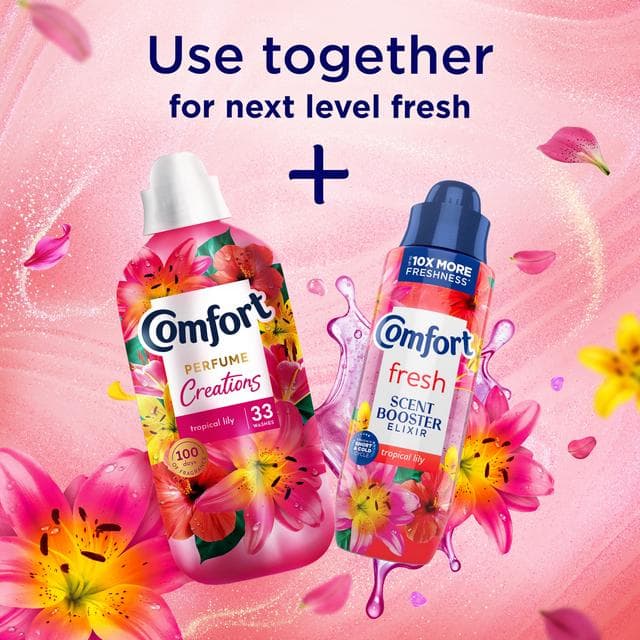 Comfort Fresh Scent Booster Tropical Lily 736ml - gallery image 3
