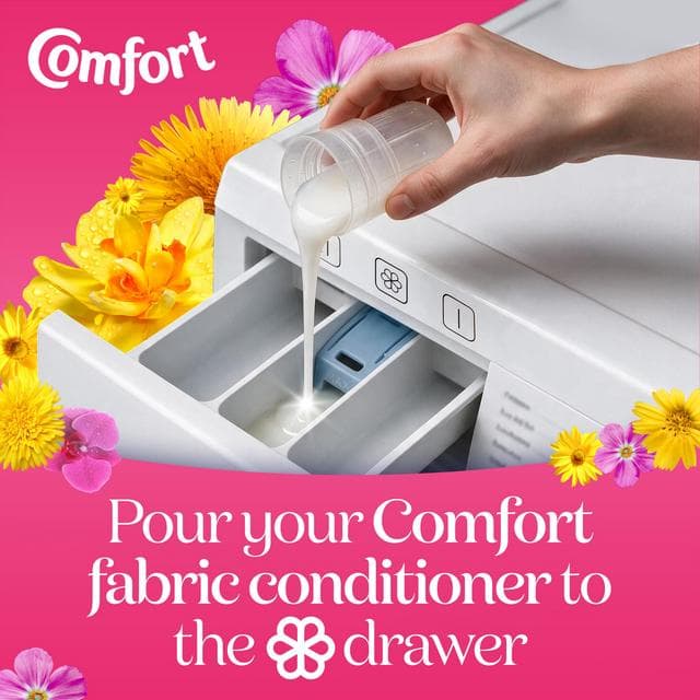 Comfort Fresh Fabric Conditioner Spring Blossom 80 Washes 2.4L - gallery image 6