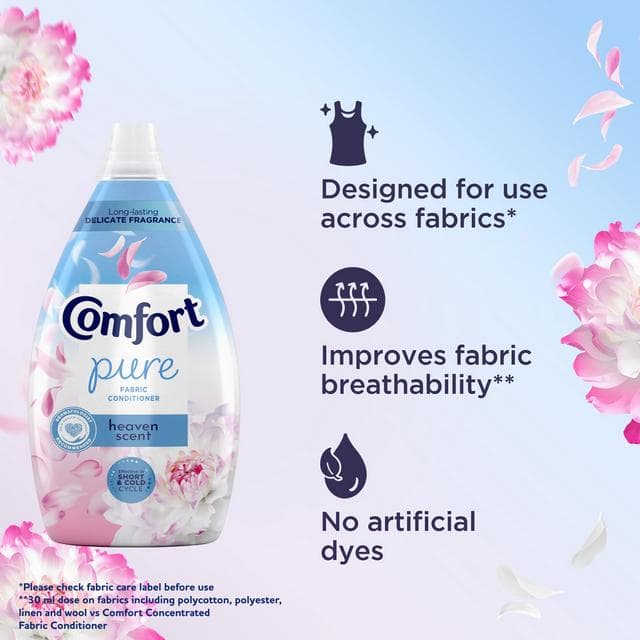 Comfort Fabric Conditioner Pure Heaven Scent 38 washes 570ml - gallery image 3
