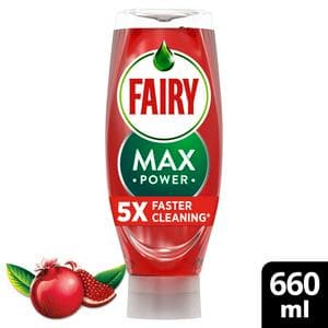 Fairy Max Power Washing Up Liquid 660ml