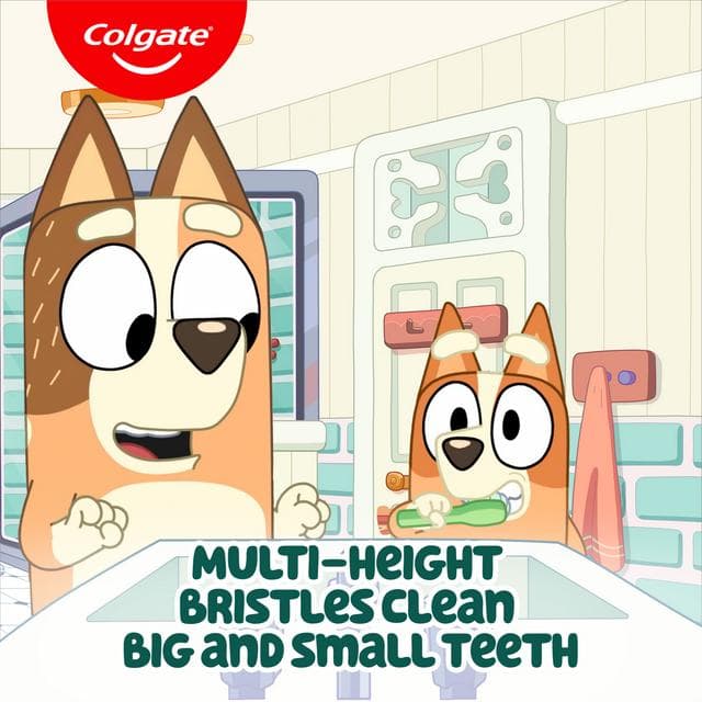 Colgate Kids Bluey Extra Soft Battery Toothbrush - gallery image 6