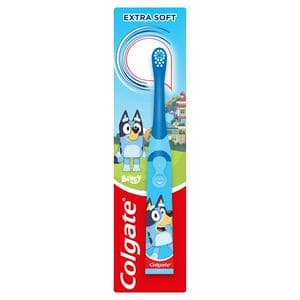 Colgate Kids Bluey Extra Soft Battery Toothbrush