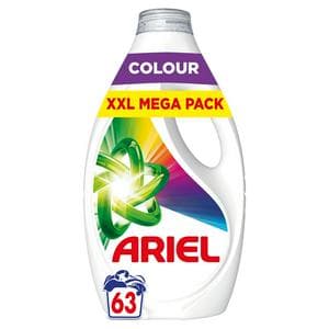 Ariel Colour Laundry Washing Liquid Detergent 63 Washes