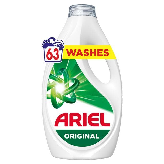 Ariel Original Laundry Washing Liquid Detergent 63 Washes - gallery image 1