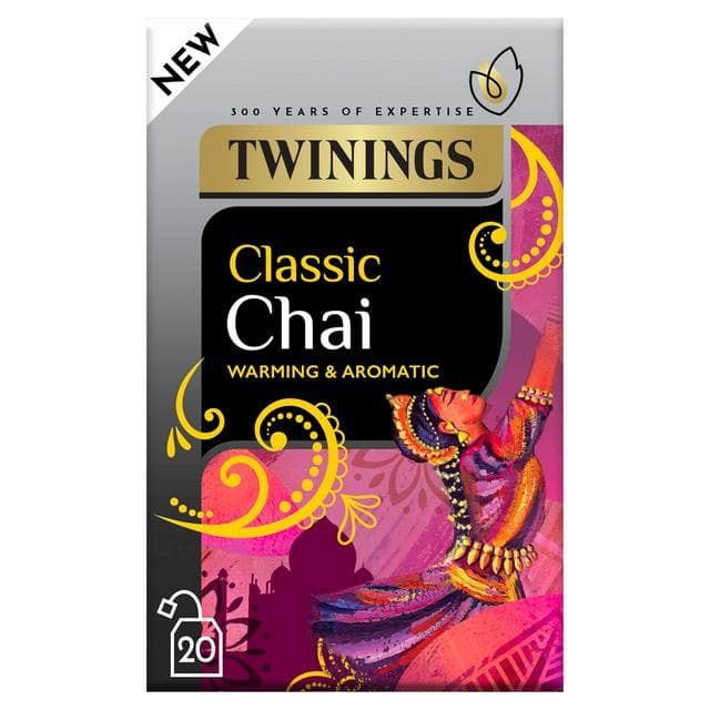 Twinings Classic Chai Tea Bags x20 40g - gallery image 1