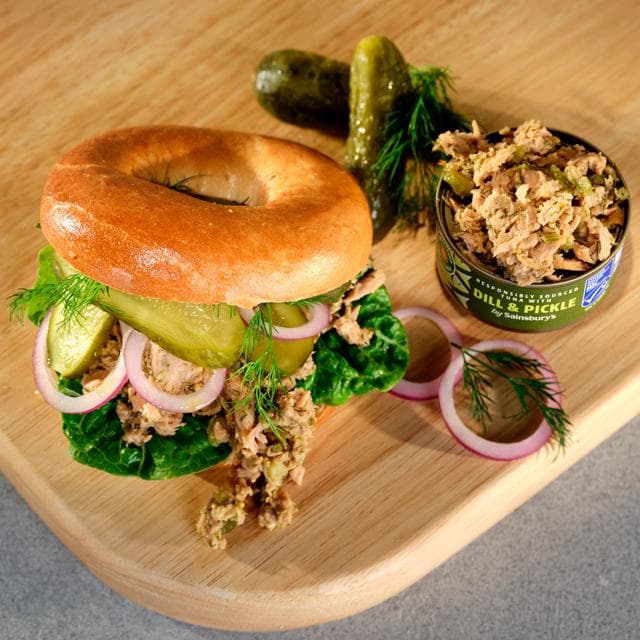 Sainsbury's 80g Dill & Pickle Tuna Canned Fish - gallery image 2