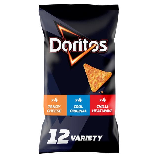 Doritos Variety Pack Tortilla Chips Multipack Crisps 12 x 30g - gallery image 5