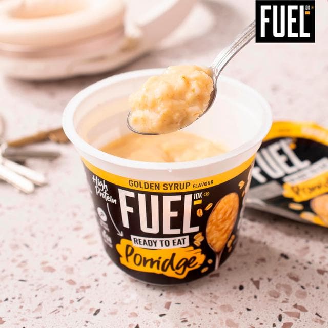 FUEL10K 210g Golden Syrup Ready to Eat On the Go Protein Porridge Oat Cereal Pot - gallery image 3