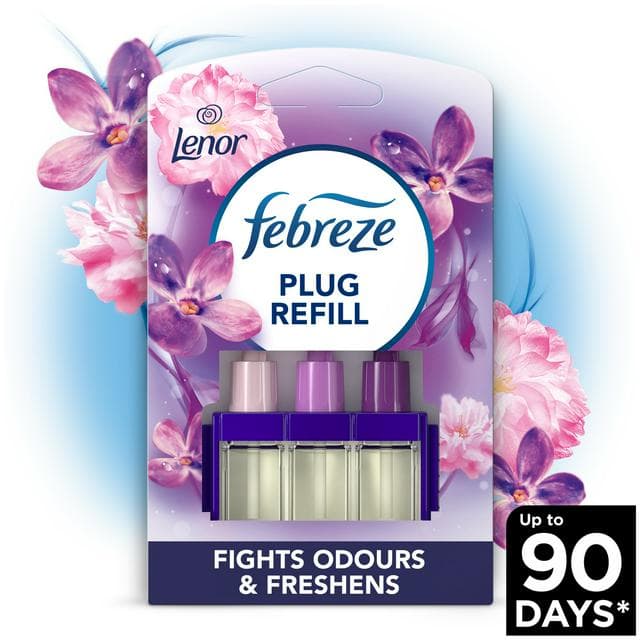 Febreze 3Volution Air Freshener Plug In Refill Exotic Bloom 20ml - gallery image 1