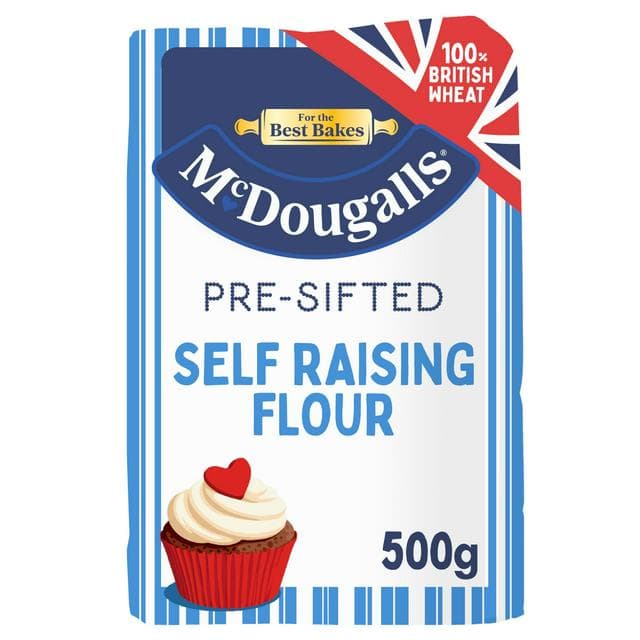McDougalls 500g Pre-Sifted Self Raising Flour - gallery image 1