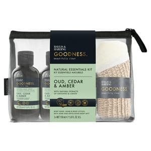 Baylis & Harding Goodness Oud, Cedar & Amber Essentials Gift Set