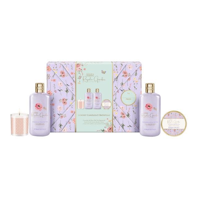 Baylis & Harding Royale Garden Gift Wrapped Candlelit Gift Set - gallery image 2
