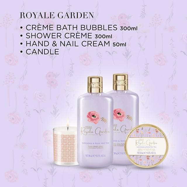 Baylis & Harding Royale Garden Gift Wrapped Candlelit Gift Set - gallery image 3