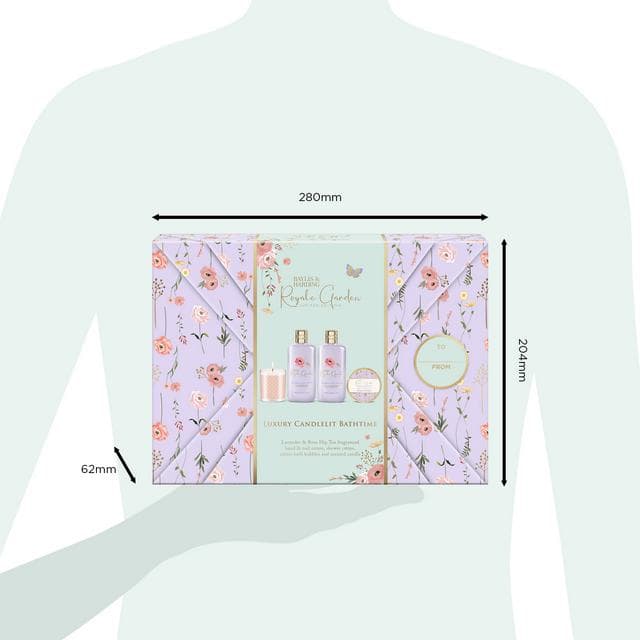 Baylis & Harding Royale Garden Gift Wrapped Candlelit Gift Set - gallery image 6