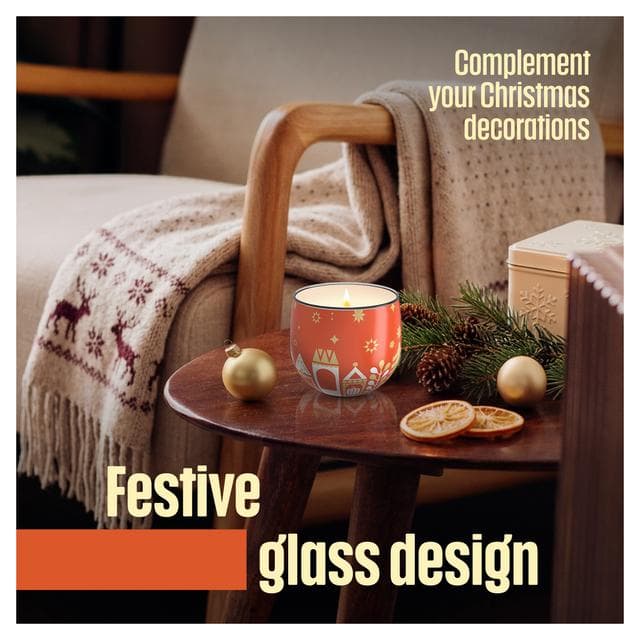 Glade Pumpkin Spice Latte Festive Scented Candle, Limited Edition 108g - gallery image 5