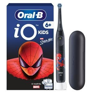 Oral-B iO Kids Marvel Spiderman Electric Toothbrush for Kids Aged 6+