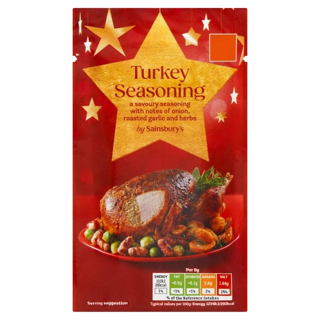 Sainsbury's 65g Turkey Seasoning - gallery image 1