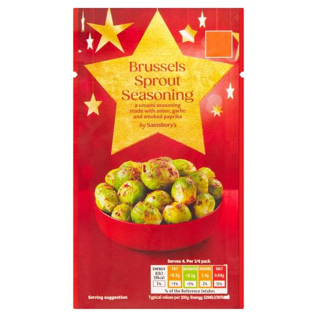 Sainsbury's 25g Brussels Sprout Seasoning - gallery image 1