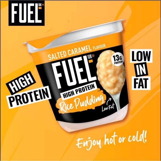 Fuel10K Salted Caramel Flavour High Protein Rice Pudding 210g - gallery image 3
