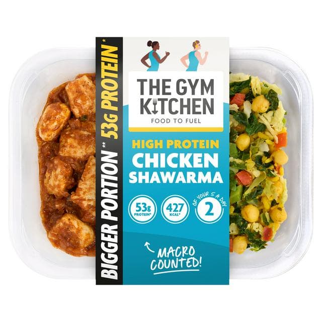 The Gym Kitchen 500g High Protein Chicken Shawarma Ready Meal - gallery image 1