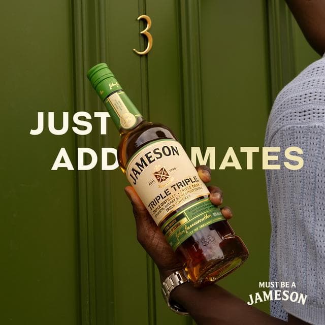 Jameson Triple Triple Blended Irish Whiskey 70cl - gallery image 4