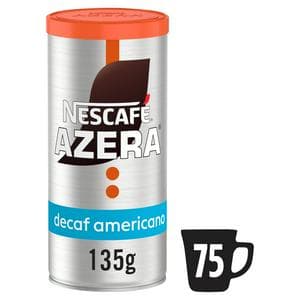 Nescafé Azera Decaf Americano Instant Coffee with Finely Ground Beans 135g