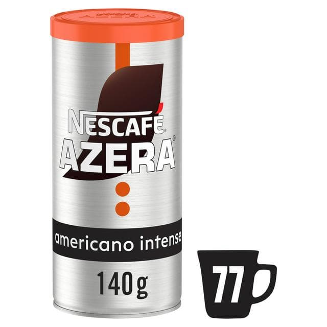 Nescafé Azera Americano Intense Instant Coffee with Finely Ground Beans 140g - gallery image 1