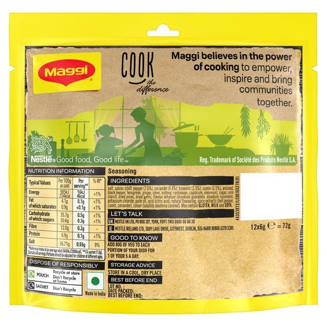 Maggi 12 x 6g Magic Masala - gallery image 2