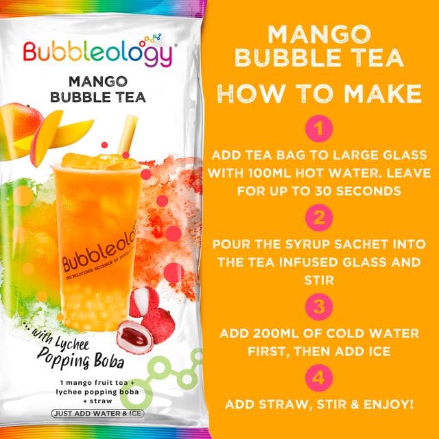 Bubbleology Mango Bubble Tea - gallery image 3