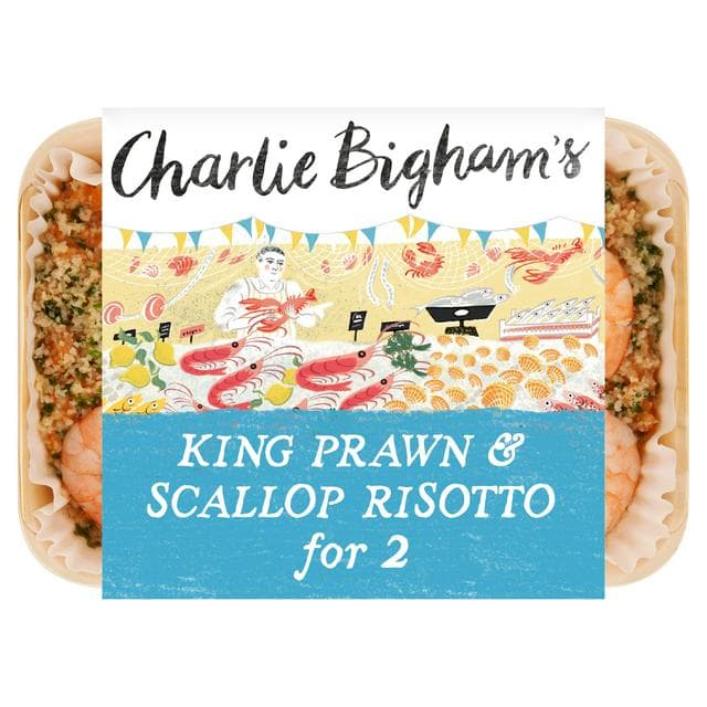 Charlie Bigham's King Prawn & Scallop Risotto 700g - gallery image 1