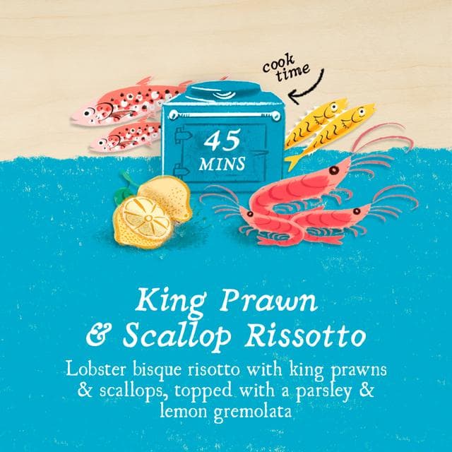 Charlie Bigham's King Prawn & Scallop Risotto 700g - gallery image 3