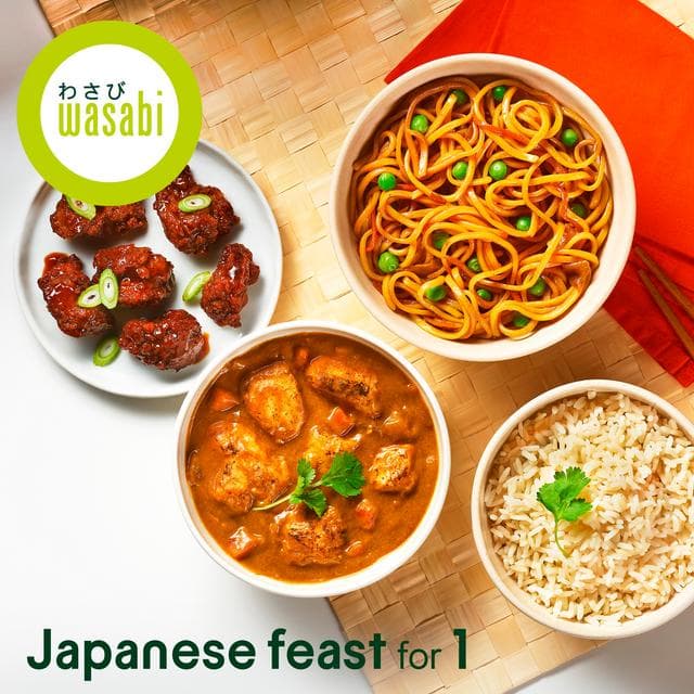 Wasabi Japanese Feast For 1 550g - gallery image 2