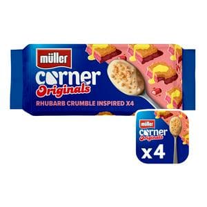 Müller Corner Originals Rhubarb Crumble Yogurt