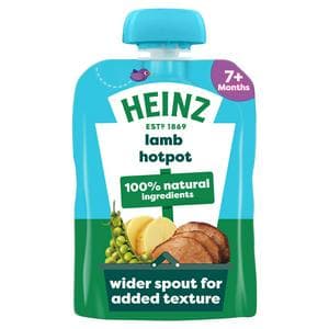Heinz Lamb Hot Pot Baby Food Pouch 7+ Months 130g
