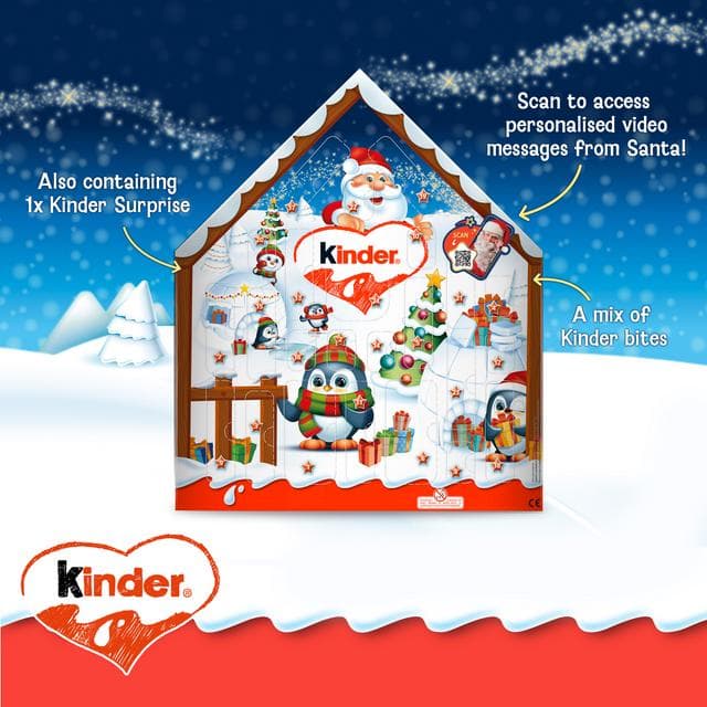 Kinder 184g Chocolate House Advent Calendar - gallery image 4