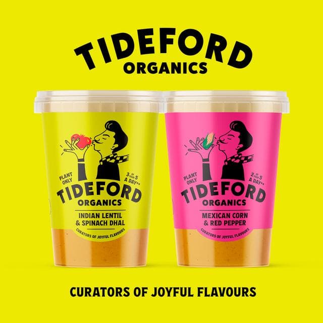 Tideford Organics 560g Mexican Style Corn & Red Pepper Soup - gallery image 4