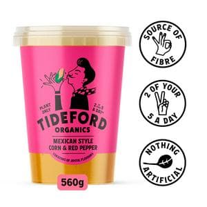 Tideford Organics 560g Mexican Style Corn & Red Pepper Soup