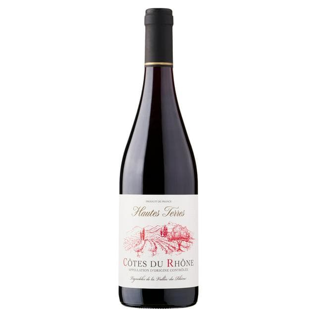 Côtes du Rhône Hautes Terres Red Wine 75cl - gallery image 1
