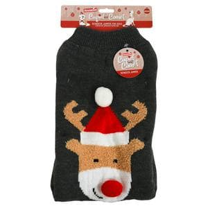 Rosewood Cupid & Comet Reindeer Jumper for Medium Dogs