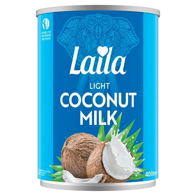 Laila 400ml Light Coconut Milk Can - gallery image 1