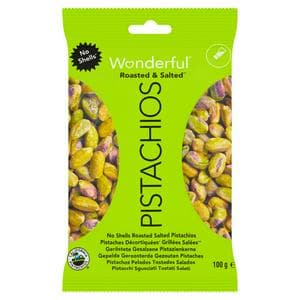 Wonderful 100g Roasted Salted XXL Pistachios
