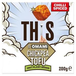 This is Omami Chilli Spiced Chickpea Tofu 200g