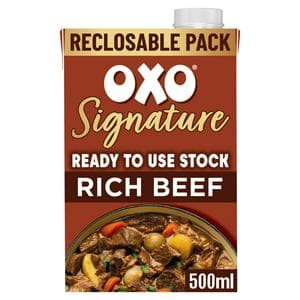 Oxo Ready to Use Stock Signature Rich Beef 500ml