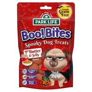 Park Life Boo Bites 100g Peanut Butter & Jelly Spooky Dog Treats