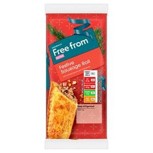 Sainsbury's Free From 110g Festive Sausage Roll