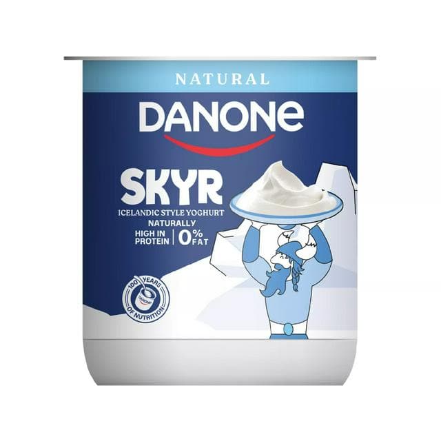 Danone Skyr 450g High Protein 0% Fat Natural Yogurt - gallery image 1