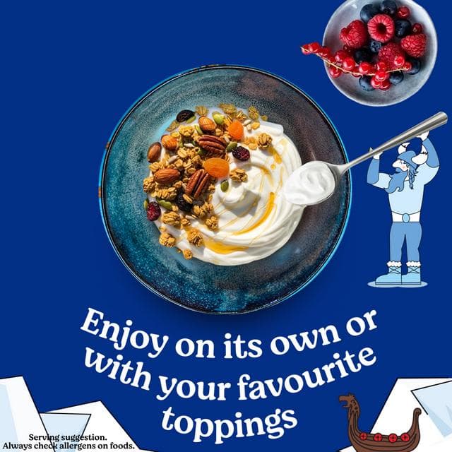 Danone Skyr 450g High Protein 0% Fat Natural Yogurt - gallery image 4