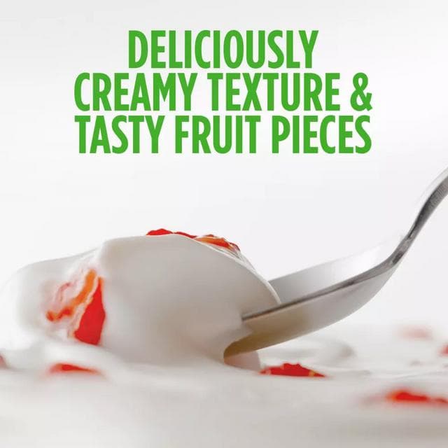 Activia 8 x 115g Strawberry & Mixed Fruit Multipack Fat Free Gut Health Yoghurt - gallery image 6